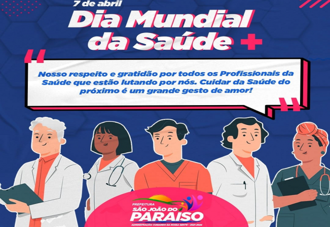 7 de Abril dia Mundial da Saúde